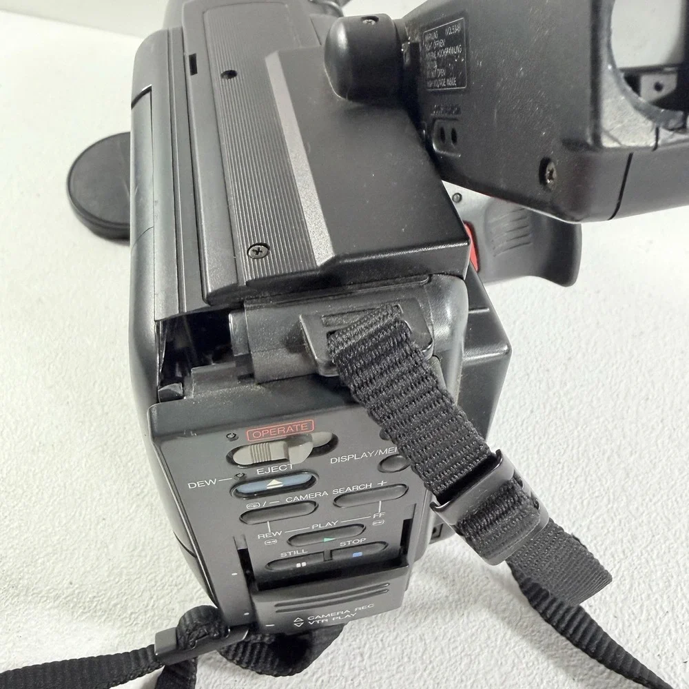 Panasonic MC20 NV-MC20E VHS-C‎ Movie Camera Video Camcorder POWERS ON AS IS READ